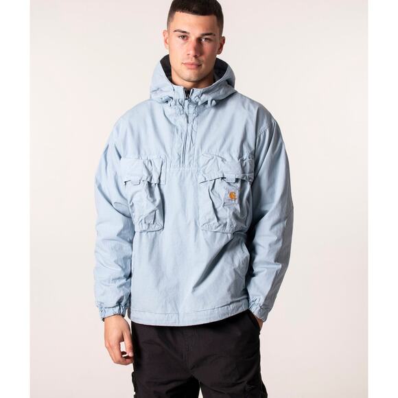 Carhartt Other - NWT! Carhartt WIP Berm Pullover‎ 0F4GD Frosted Blue, Size: M